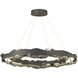 Trove LED 38.2 inch Natural Iron Circular Pendant Ceiling Light