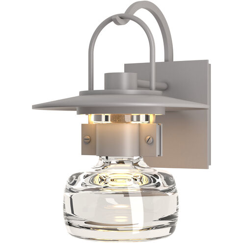 Mason 1 Light 11.5 inch Coastal Burnished Steel Outdoor Sconce