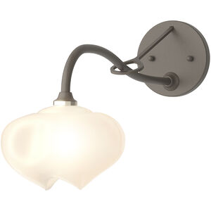 Ume 1 Light 5.9 inch Dark Smoke Long-Arm Sconce Wall Light in Frosted, Long-Arm