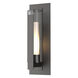Vertical Bar 1 Light 23.5 inch Coastal Oil Rubbed Bronze Outdoor Sconce, Large