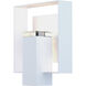 Shadow Box 1 Light 11.7 inch Coastal White and Coastal White Outdoor Sconce