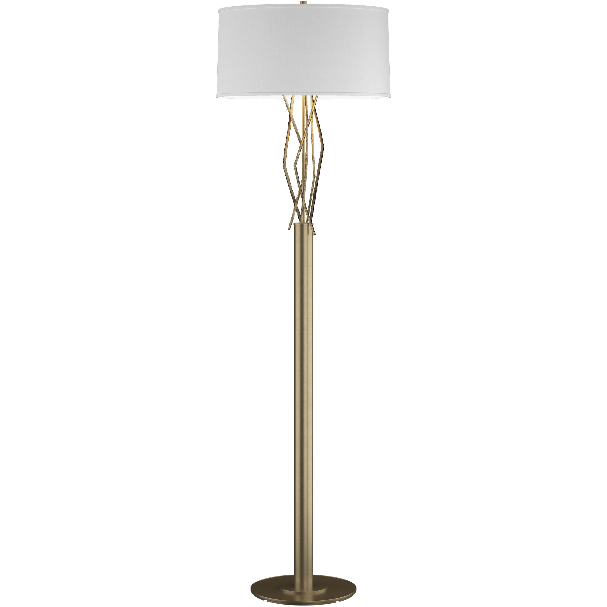Brindille 60.69 inch 100 watt Soft Gold Floor Lamp Portable Light in Natural Anna