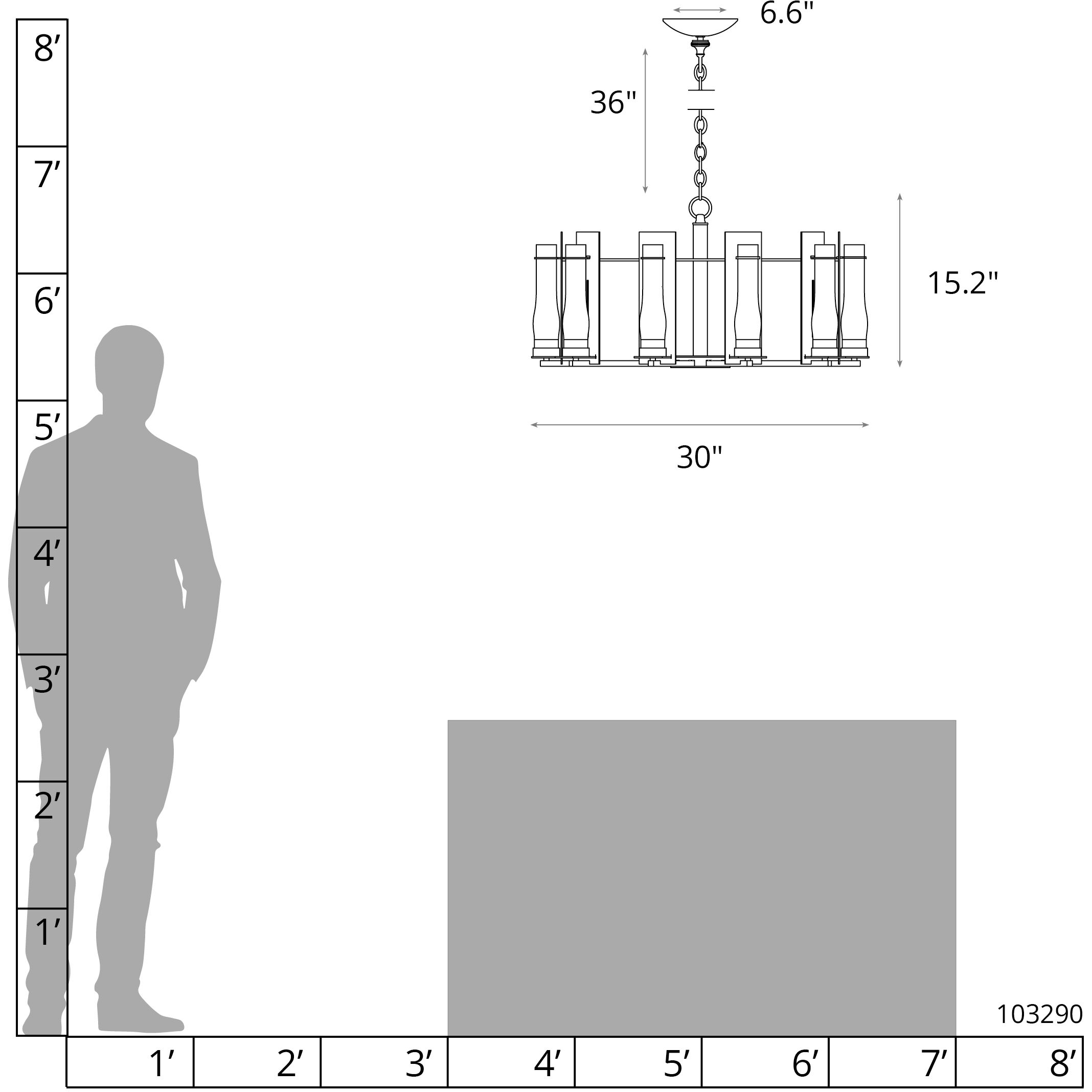 New Town 10 Light 30 inch Modern Brass Chandelier Ceiling Light