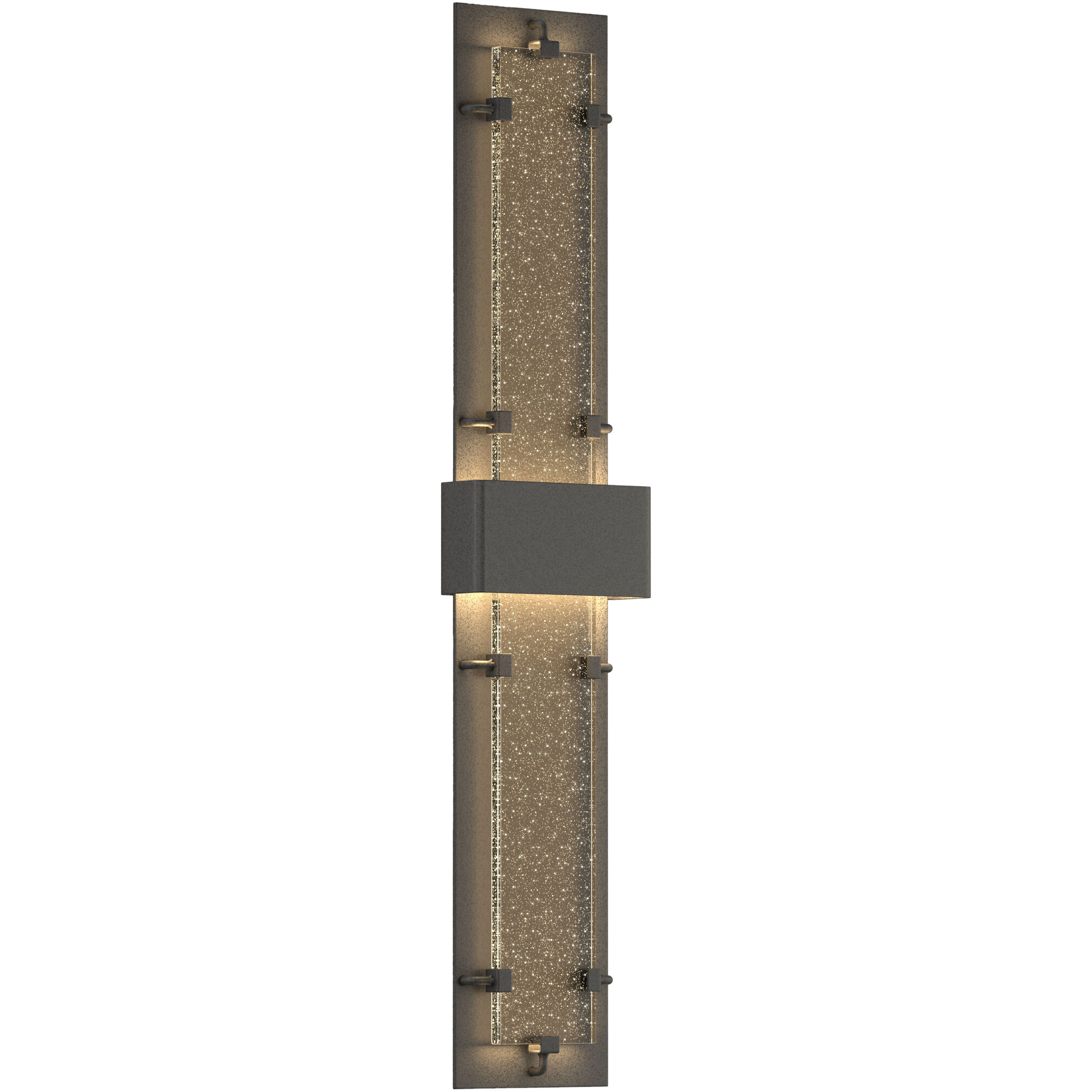 Ursa LED 50.8 inch Coastal Natural Iron Outdoor Sconce, Double-Large