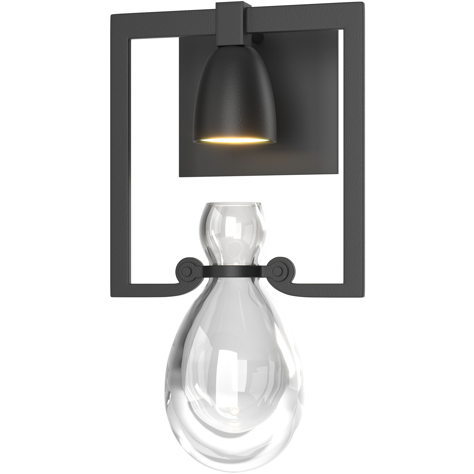 Hubbardton Forge Apothecary 1 Light 6.3 inch Black Sconce Wall Light 203300-1004 - Open Box