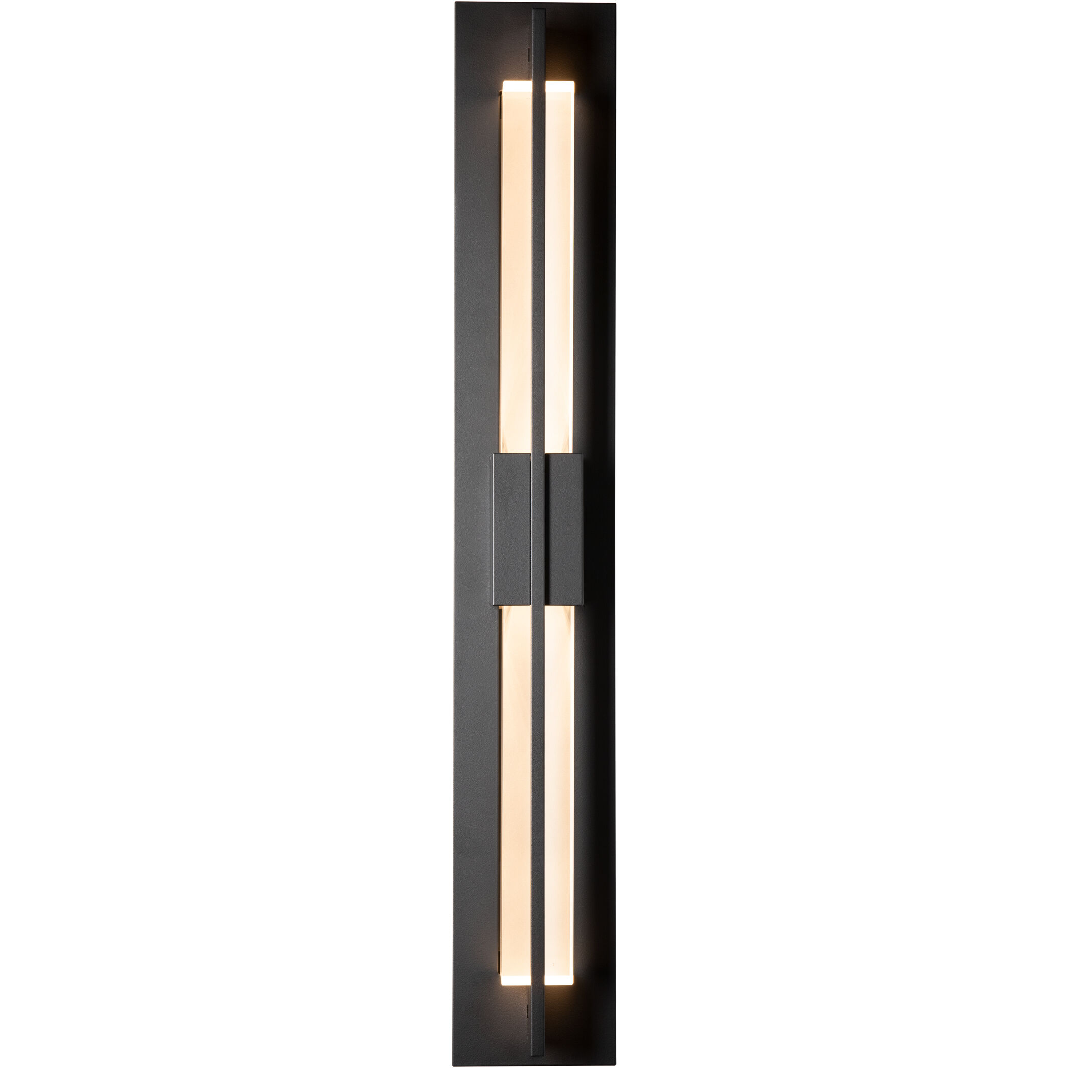 Double Axis LED 31 inch Coastal Black Outdoor Sconce