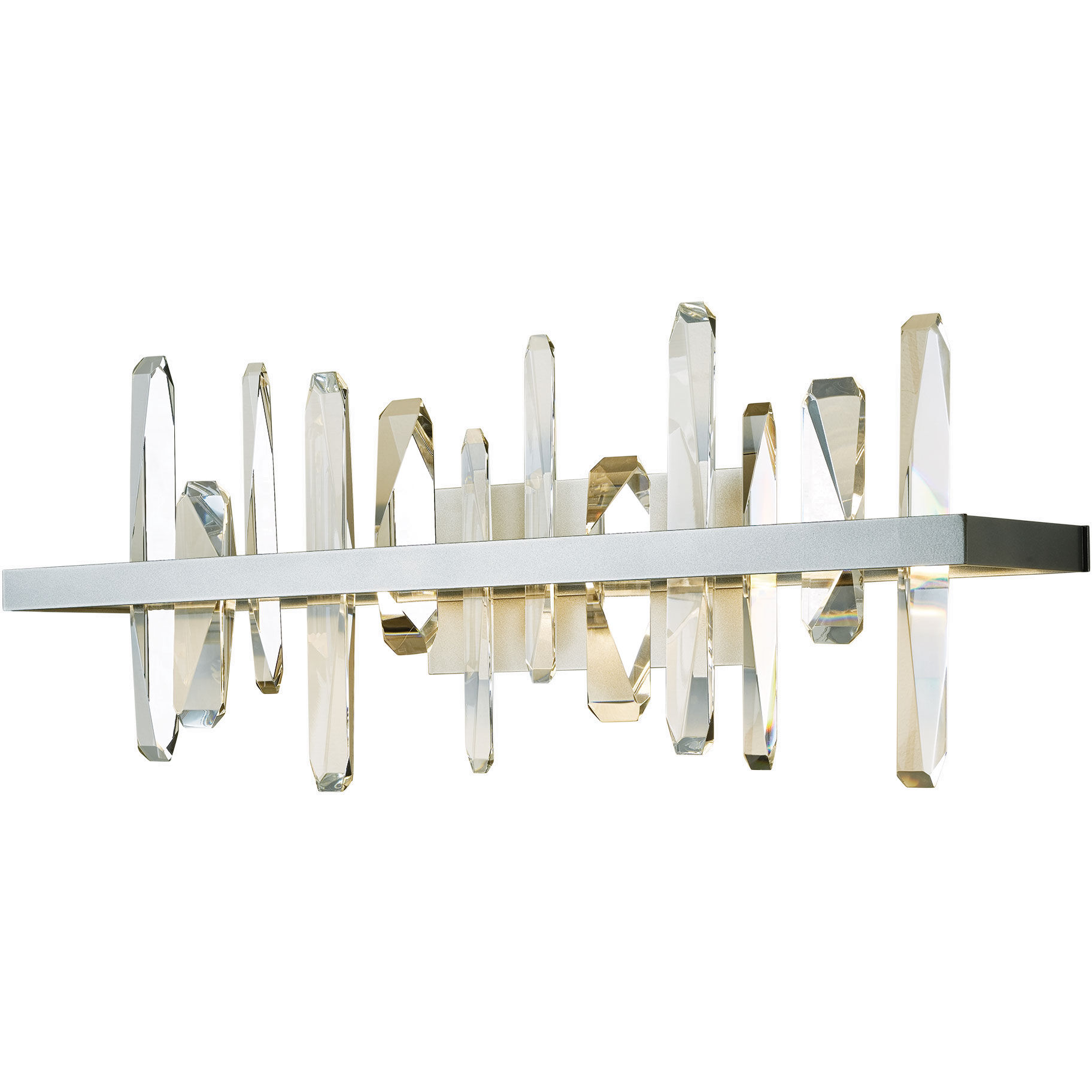 Solitude LED 26 inch Vintage Platinum Sconce Wall Light - Open Box