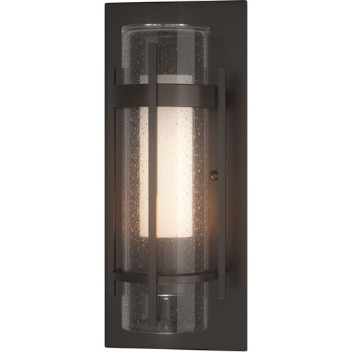 Torch 1 Light 15.8 inch Coastal Oil Rubbed Bronze Outdoor Sconce