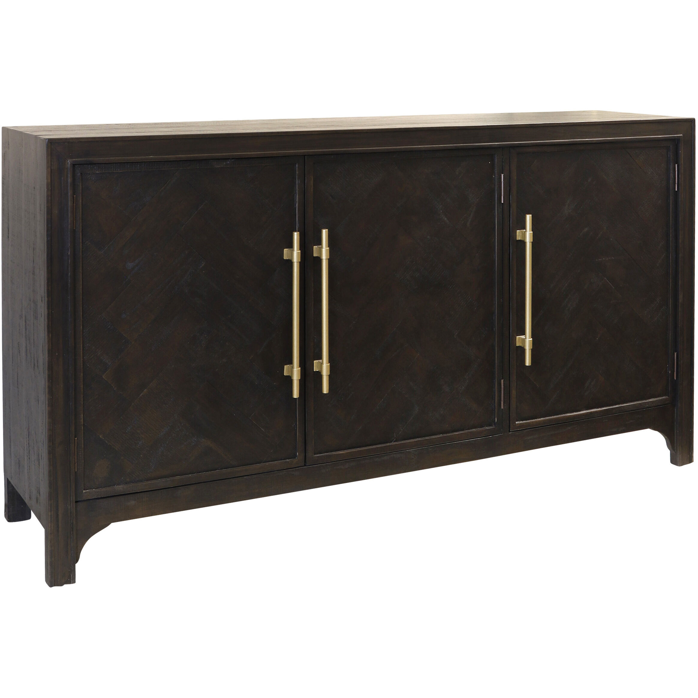 Cameron 72 X 18 inch Kona and Gold Console