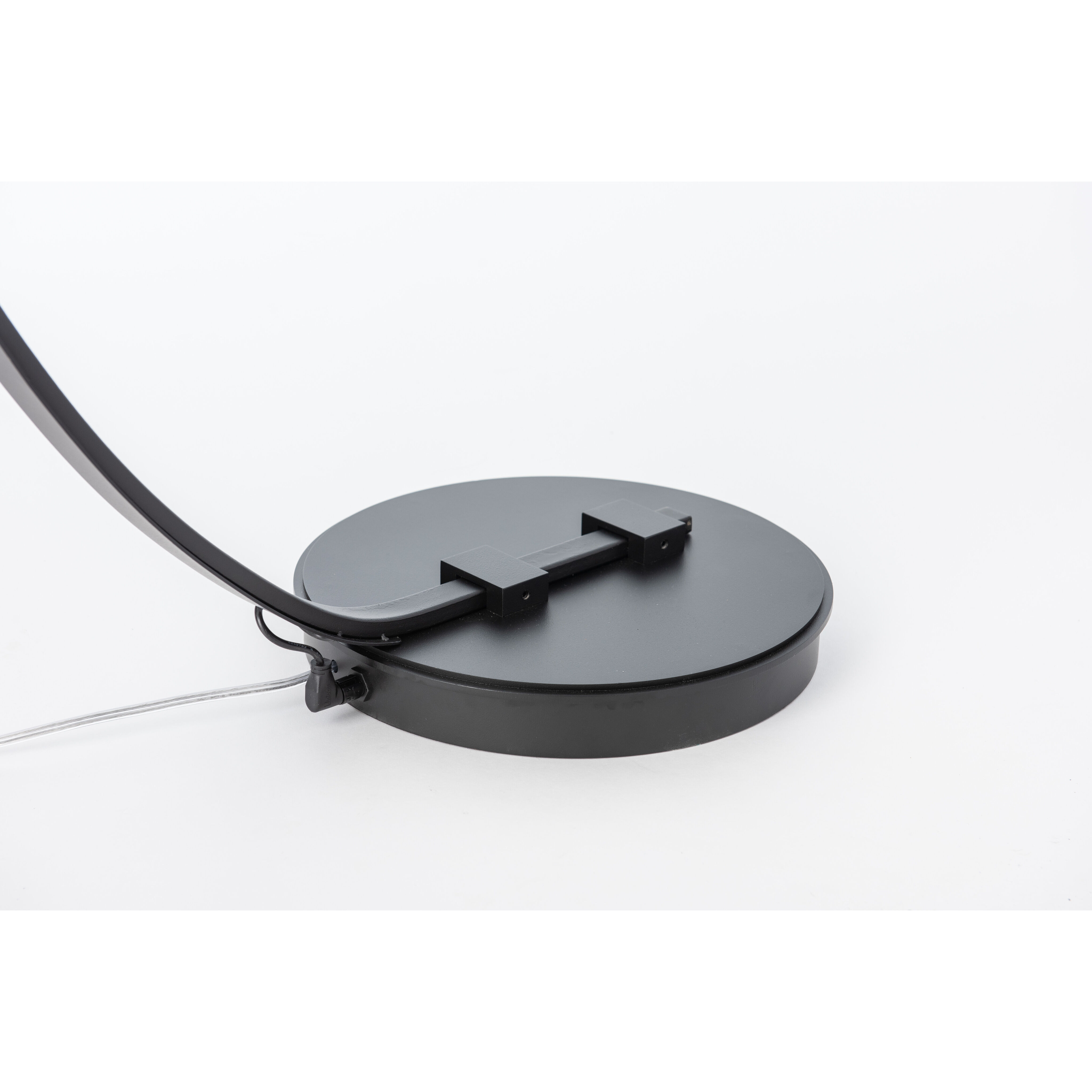 Glissade 80 inch 16.80 watt Black Arc Floor Lamp Portable Light