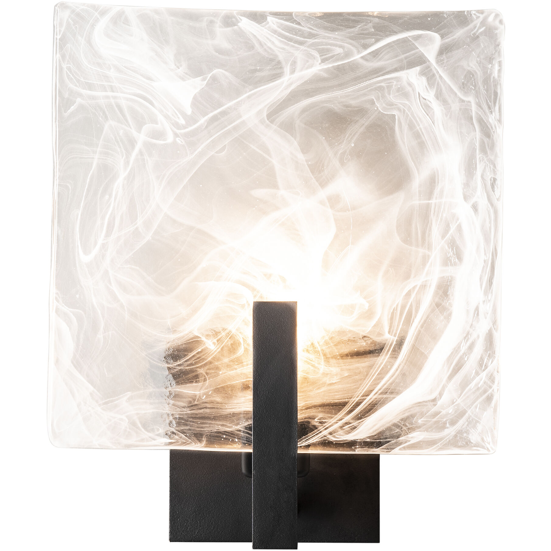Arc 1 Light 10.1 inch Black Bath Sconce Wall Light, Large