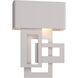 Collage LED 13.8 inch Coastal Burnished Steel Outdoor Sconce, Small