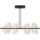Volterra Linear Pendant Ceiling Light in Ink
