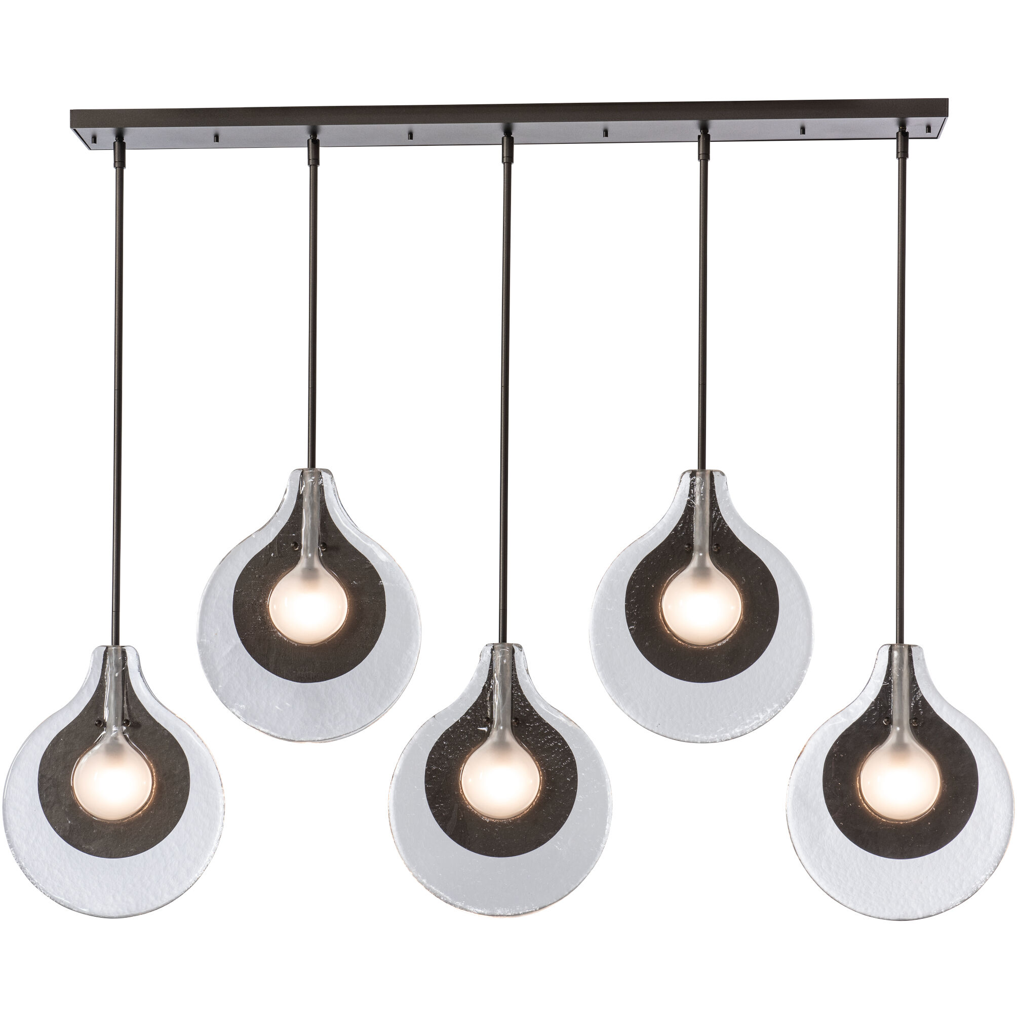 Art & Alchemy Veneto 5 Light 53.4 inch Oil Rubbed Bronze Linear Pendant Ceiling Light