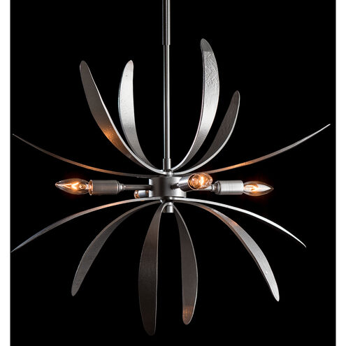 Dahlia 4 Light 21.3 inch Vintage Platinum Mini Pendant Ceiling Light