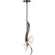 Mika 2 Light 9.7 inch Ink Pendant Ceiling Light