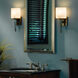 Beacon Hall 1 Light 6 inch Dark Smoke ADA Sconce Wall Light, Ellipse