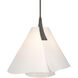 Mobius 1 Light 17.5 inch Dark Smoke Pendant Ceiling Light, Small
