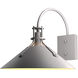 Henry 1 Light 12.9 inch Coastal Burnished Steel Outdoor Sconce, Large