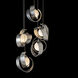 Riza 5 Light 19.1 inch Sterling Pendant Ceiling Light