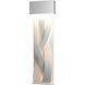 Tress LED 31.8 inch Coastal White Outdoor Sconce, Large - Open Box