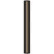 Gallery LED 4.3 inch Dark Smoke ADA Sconce Wall Light