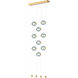 Abacus 9 Light 22.30 inch Pendant