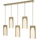 Cypress LED 56 inch Soft Gold Pendant Ceiling Light