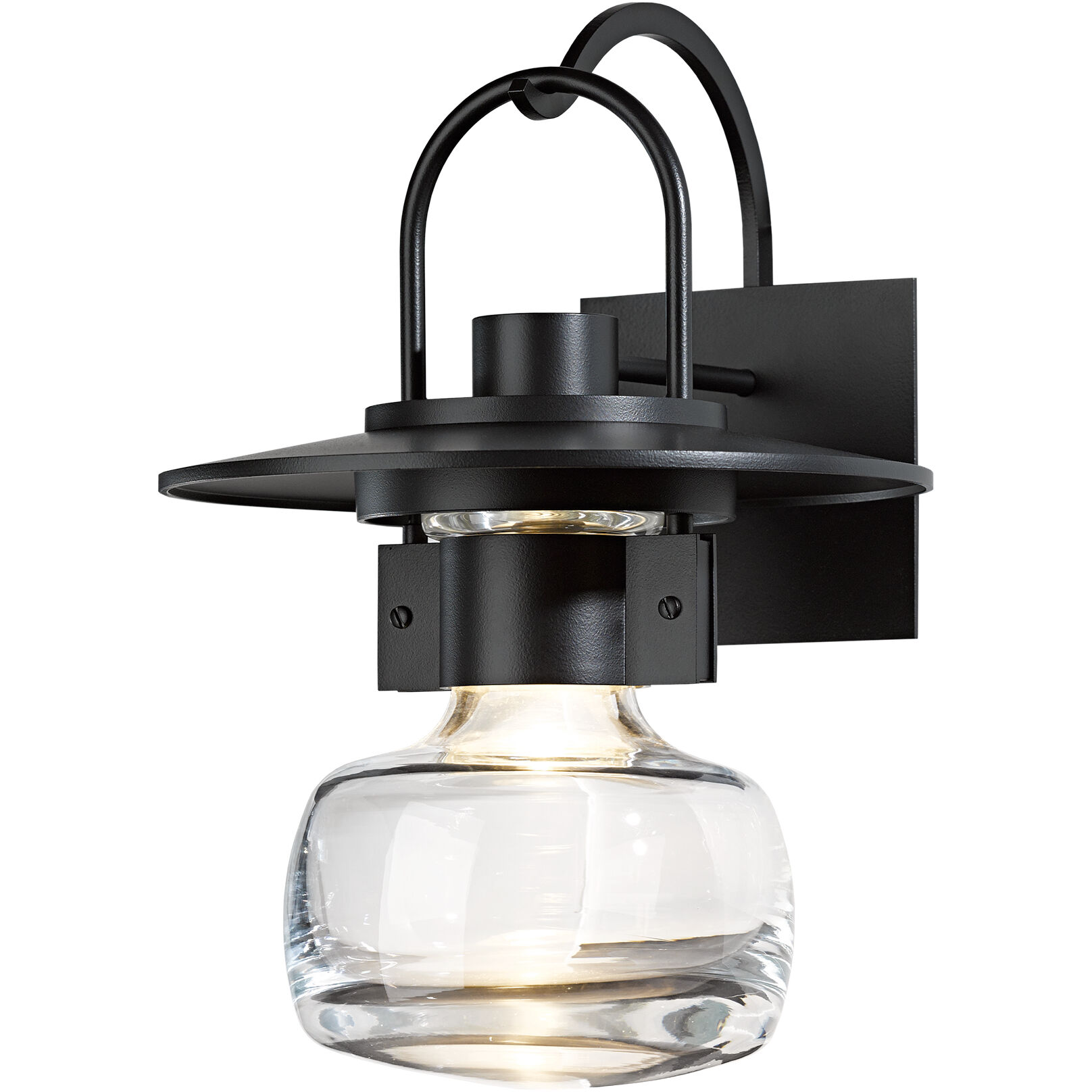 Mason 1 Light 15.9 inch Coastal Black Outdoor Sconce, Large