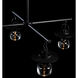 Mason 4 Light 33.9 inch Coastal Black Outdoor Pendant
