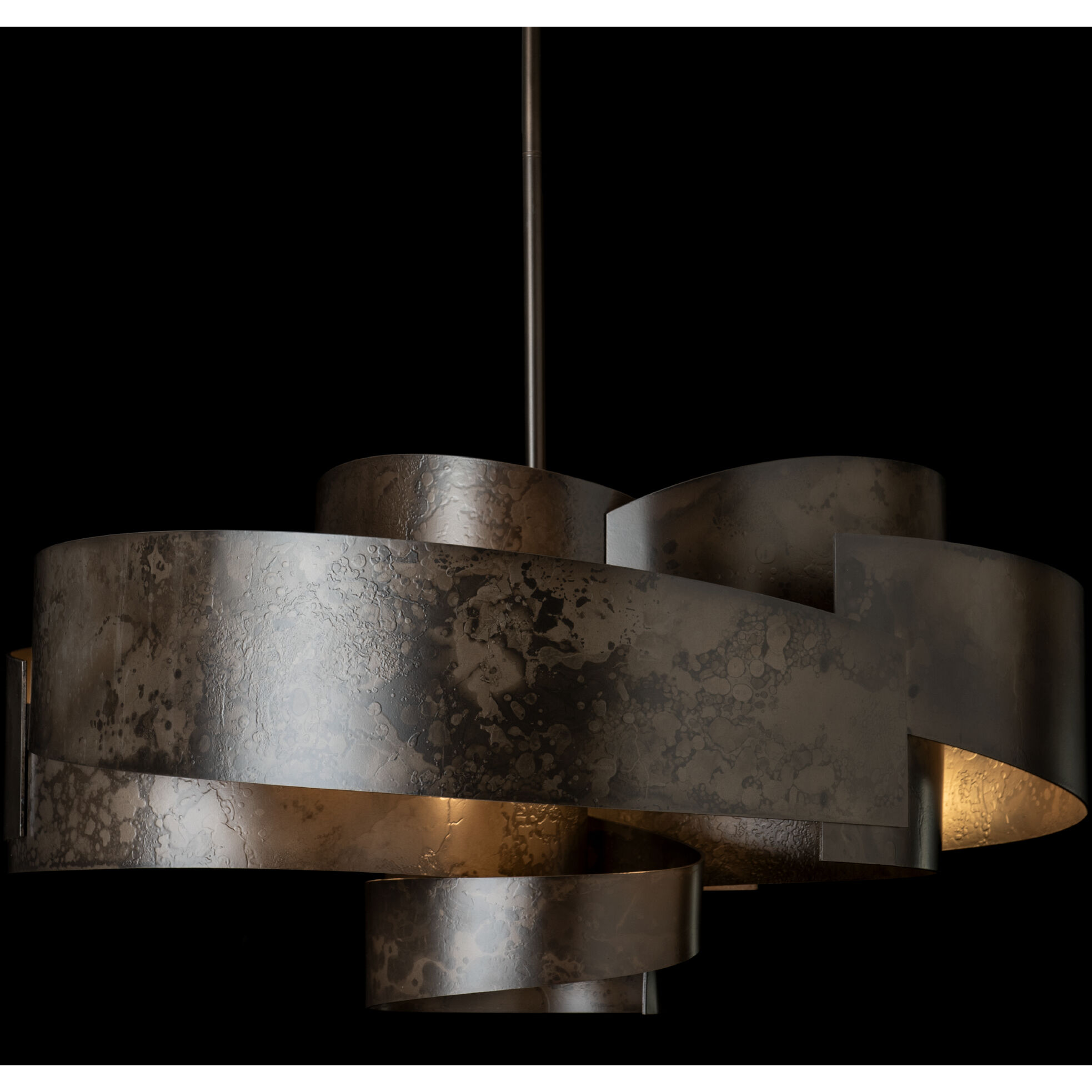 Zen 6 Light 34.1 inch Dark Smoke Pendant Ceiling Light