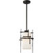 Tura 1 Light 9.4 inch Coastal Oil Rubbed Bronze Outdoor Pendant