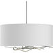 Brindille 3 Light 22 inch Vintage Platinum Pendant Ceiling Light in Natural Anna