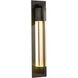 Axis 1 Light 24 inch Coastal Dark Smoke Outdoor Sconce, Large - Open Box
