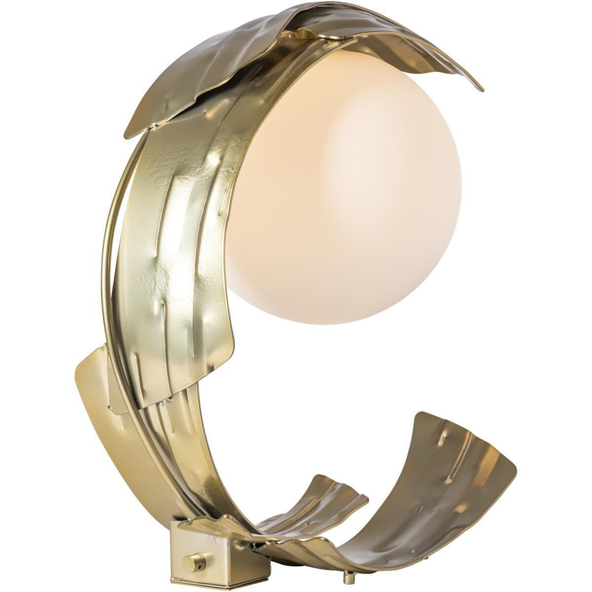 Crest 19.8 inch 5 watt Modern Brass Table Lamp Portable Light