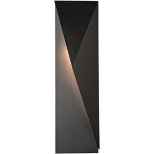 Carbon 1 Light 24.9 inch Coastal Burnished Steel Outdoor Sconce, Small