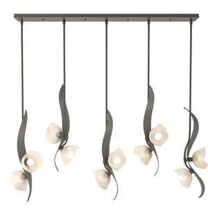 Mika 10 Light 53.6 inch Natural Iron Pendant Ceiling Light