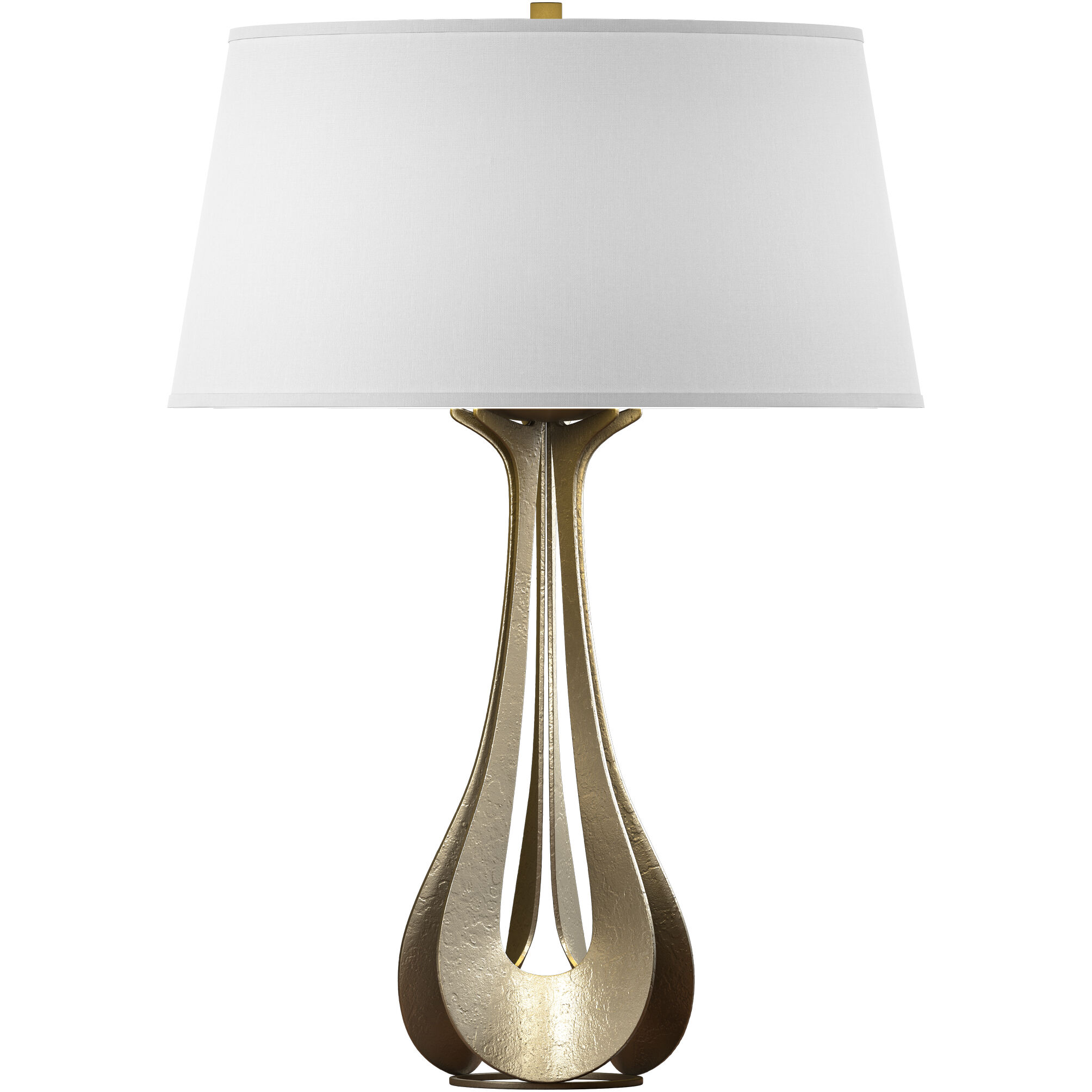 Lino 25.3 inch 100 watt Soft Gold Table Lamp Portable Light in Natural Anna