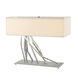 Brindille 16.5 inch 60 watt Vintage Platinum Table Lamp Portable Light in Natural Anna