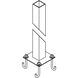 Square 2.50 inch Post Light & Accessory
