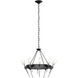 Echo 10 Light 32.2 inch Ink Chandelier Ceiling Light