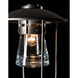 Erlenmeyer 1 Light 17.1 inch Coastal Dark Smoke Outdoor Post Light