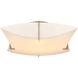 Bento 2 Light 17.80 inch Semi-Flush Mount