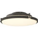 Metra LED 24.3 inch Dark Smoke Flush Mount Ceiling Light