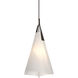 Mobius 1 Light 13.5 inch Oil Rubbed Bronze Pendant Ceiling Light, Tall