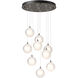 Fritz 9 Light 20.5 inch Bronze Pendant Ceiling Light