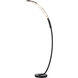 Glissade 80 inch 16.80 watt Ink Arc Floor Lamp Portable Light