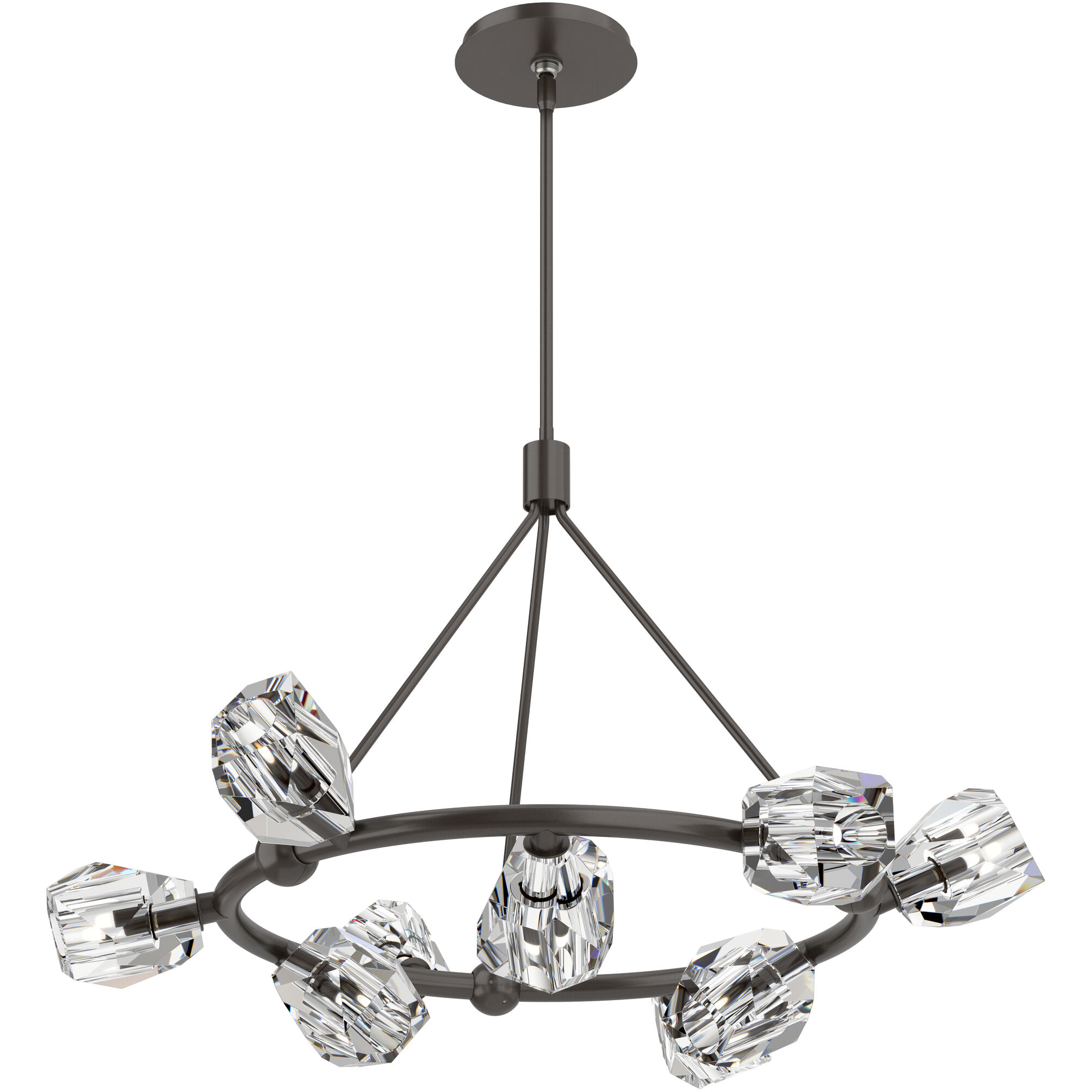 Gatsby 9 Light 31.7 inch Oil Rubbed Bronze Ring Pendant Ceiling Light