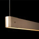 Art + Alchemy Fold LED 1.4 inch Soft Gold Pendant Ceiling Light