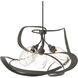 Nest 3 Light 30.6 inch Dark Smoke Pendant Ceiling Light